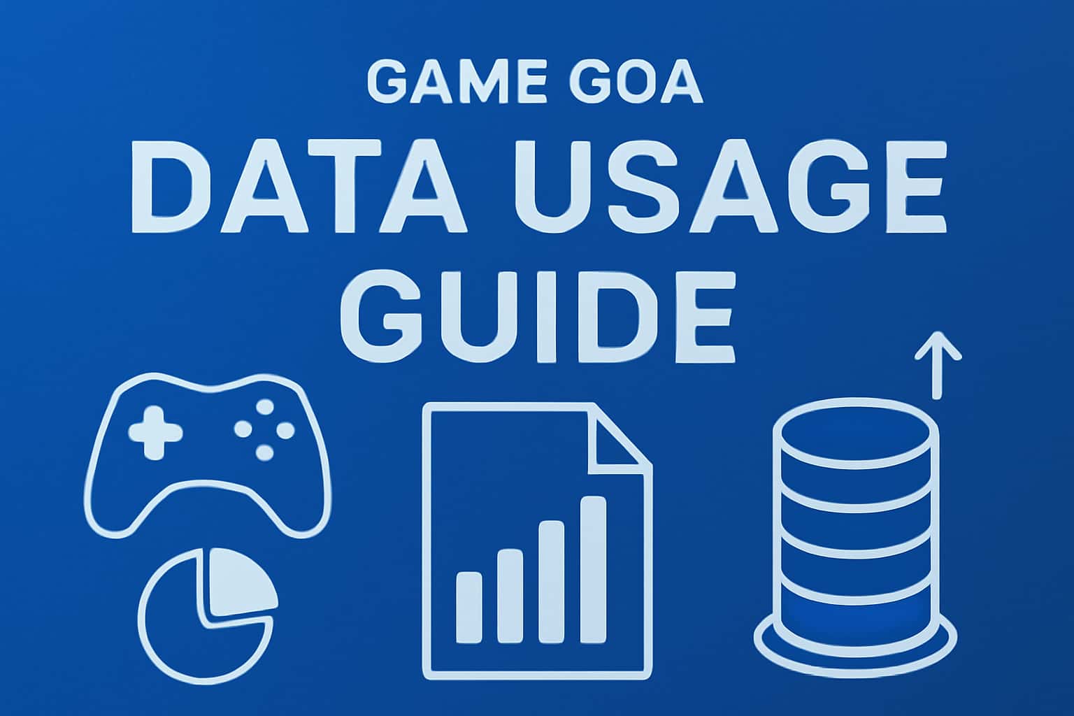 Image representing the Game Goa Data Usage Guide.