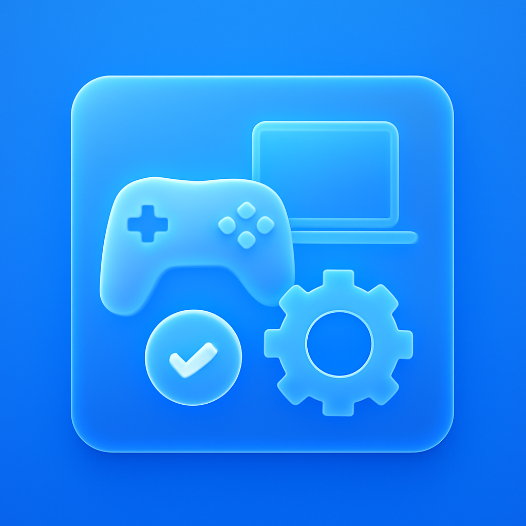 Icon representing a guide for using the Game Goa app.