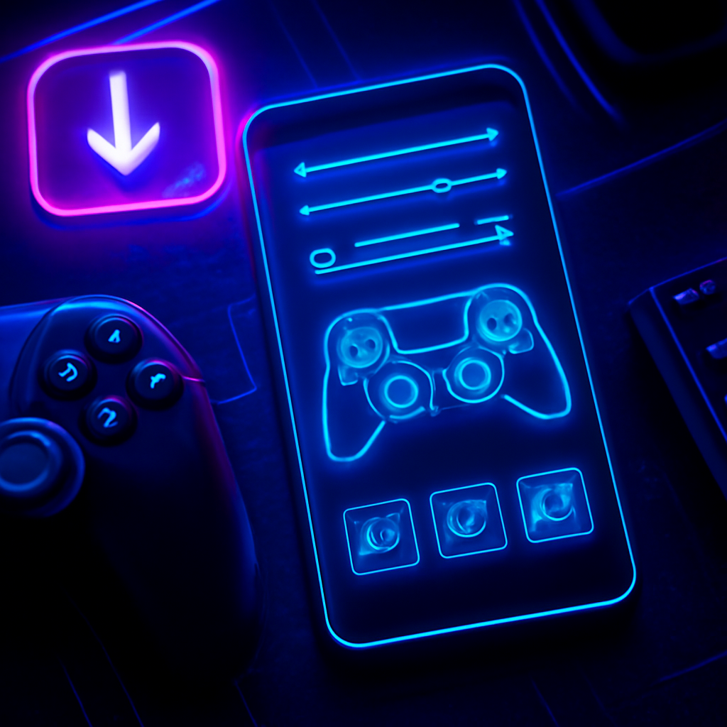 Illustration explaining the safety of Game Goa for Android users.