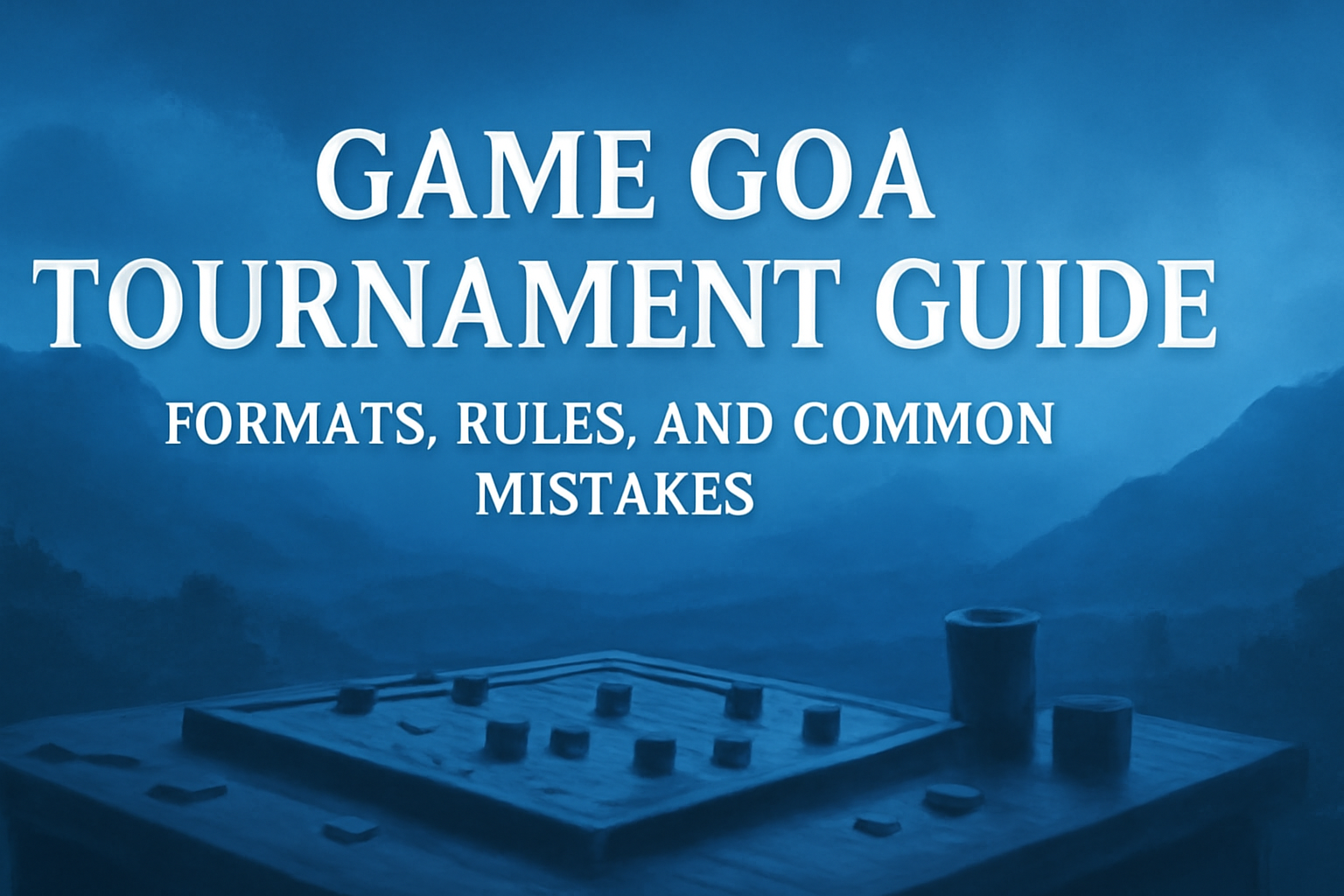 An informative scene depicting troubleshooting steps for Game Goa installation.