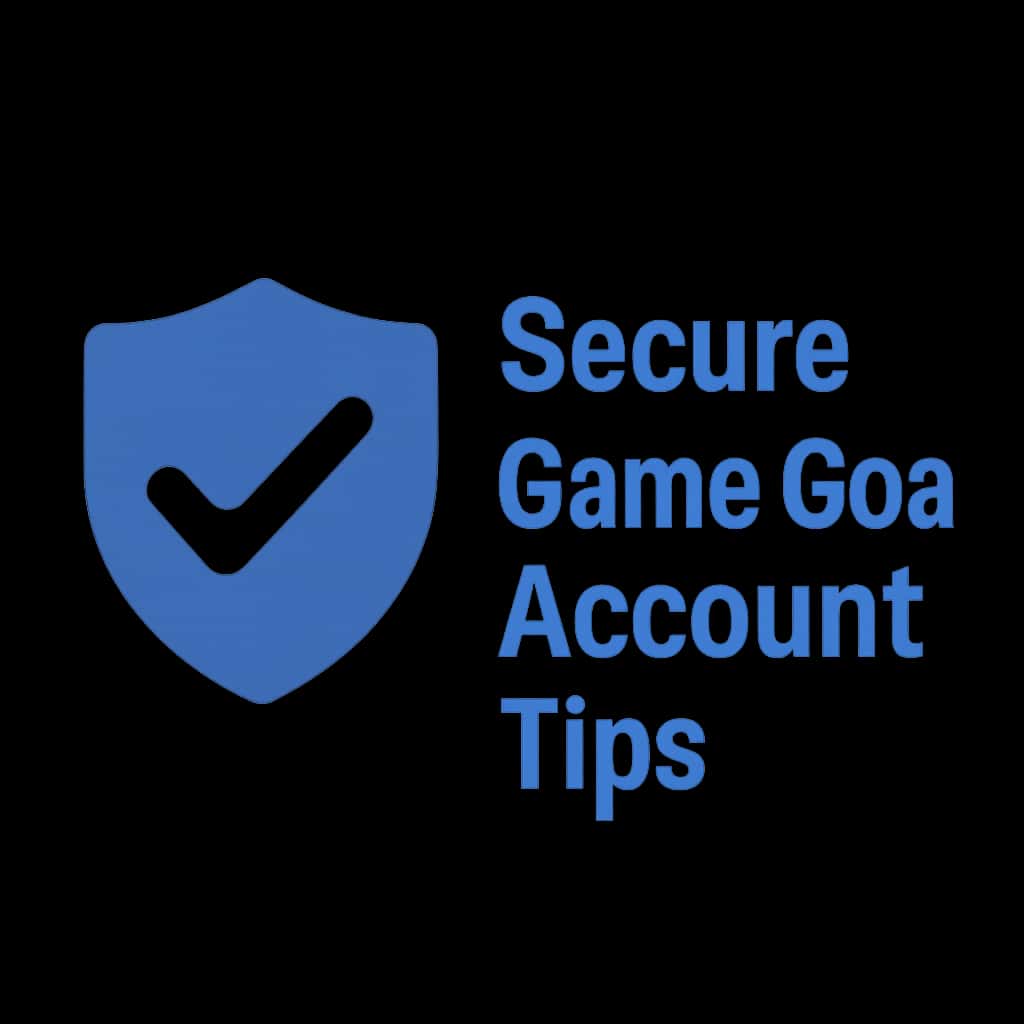 Icon representing security measures for Game Goa accounts.